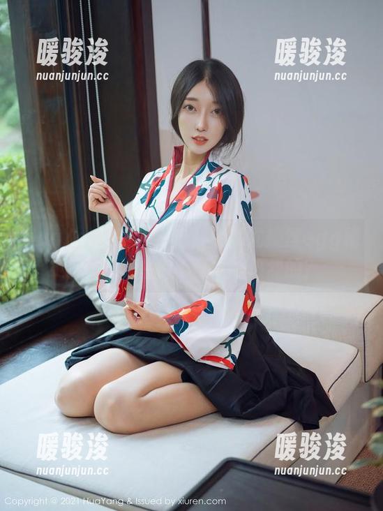 HuaYang花漾-尤妮丝egg HuaYang花漾 - 白丝中的尤妮丝egg精选:谁说白色不可以是热烈的?
