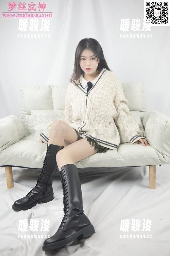 MSLASS梦丝女神 - 初恋短发妹，梦洁的写真撩到了我，原图实在太撩人了吧！