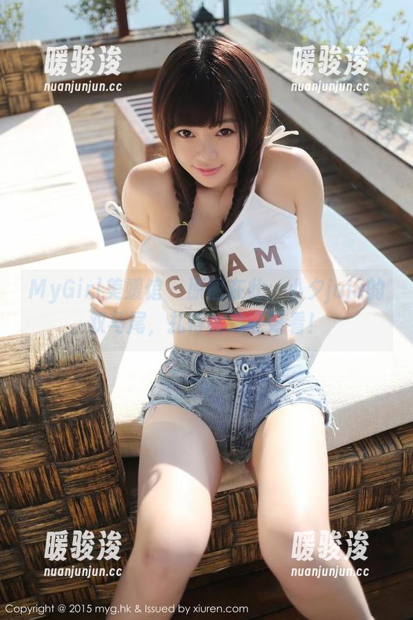 MyGirl美媛馆-小夕juju MyGirl美媛馆 - 原图在此:小夕juju的双马尾,扎得比我还好看!
