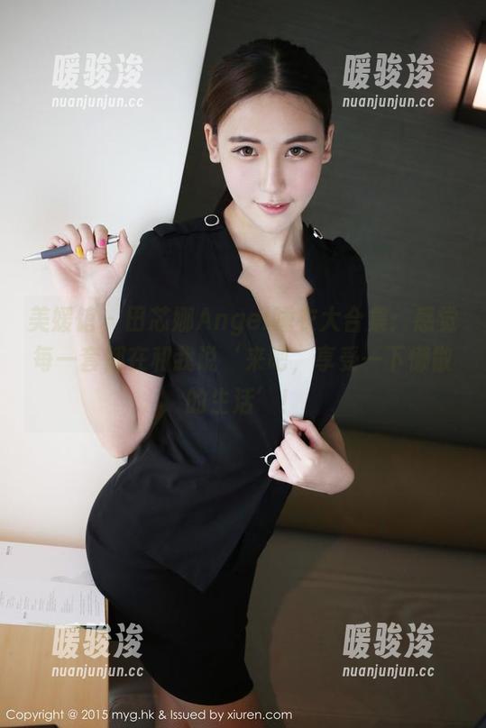 美媛馆-田芯娜Angel 美媛馆 - 田芯娜Angel睡衣大合集:感觉每一套都在和我说‘来吧,享受一下懒散的生活’!