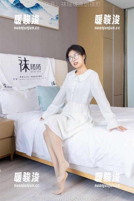 袜啵啵-小甜豆 袜啵啵 - 被小甜豆的可爱击中:套图作品让你的周末更添甜蜜!
